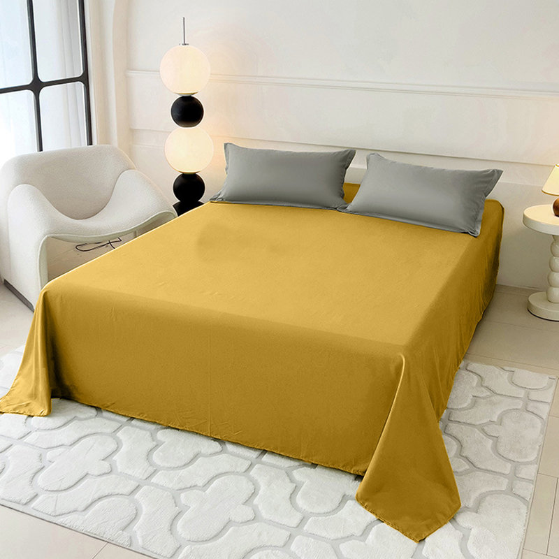 Fiber bed sheet Solid Color Ease Friendly Washable Sheets, G