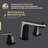 2-handle Bathroom Faucet with Drain Assembly-87497619