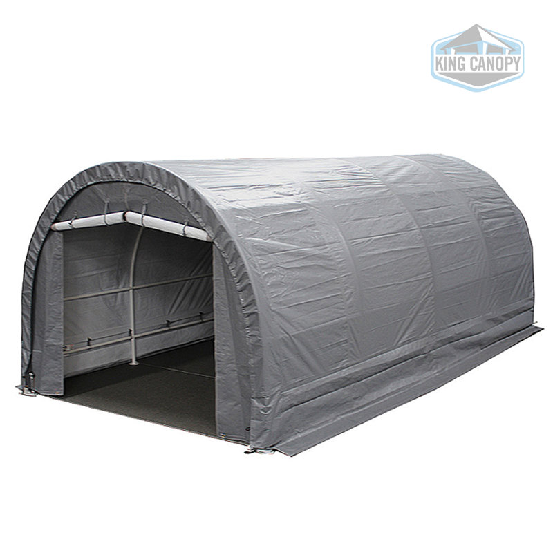 Dome 10' W x 20' D Garage, 8' H x 10' W x 20' D
