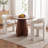 Modern Ergonomic Velvet Dining Accent Chairs with Wood Metal Frame, Fully Pre-Assembled Set of 2-1940139518