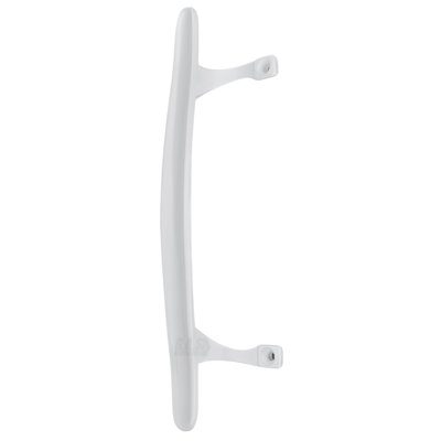 9-7/8 Inch Sliding Patio Glass Door Handle Replacement – Flush Mount Pull For 6-5/8 Inch Hole Spacing – Diecast Aluminum Construction With Secure Locking Mechanism