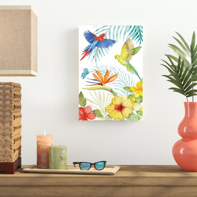 «Treasures of the Tropics II» par Kathleen Parr McKenna, reproduction d'art sur toile tendue