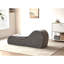 Chaise longue Solace en gris - ergonomique, mousse haute pour plus de confort, housse lavable à la machine, fauteuil de détente compact, conception ergonomique avec mousse, amovible et compacte