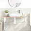 Daizhaun 100cm Solid Wood Bathroom Vanity Top-754054237