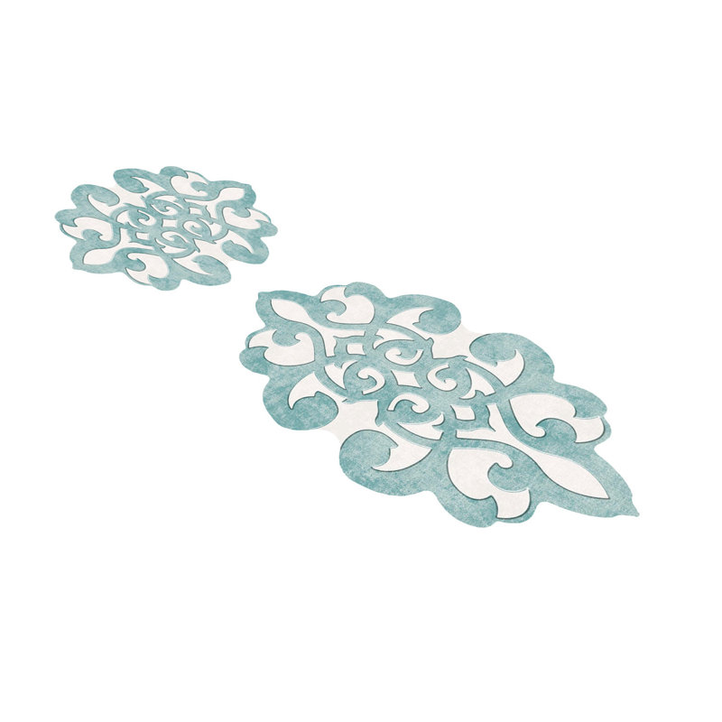 Ensemble de luxueux tapis de bain (2 pièces) | 100% polyester, 1,4 lb, hauteur des poils de 0,4 po | Dessous antidérapant, antibactérien, lavable à la machine | Dimensions du tapis de bain: 19,7 po x 23,6 po et 23,6 po x 39,4 po | Parfait pour les sal