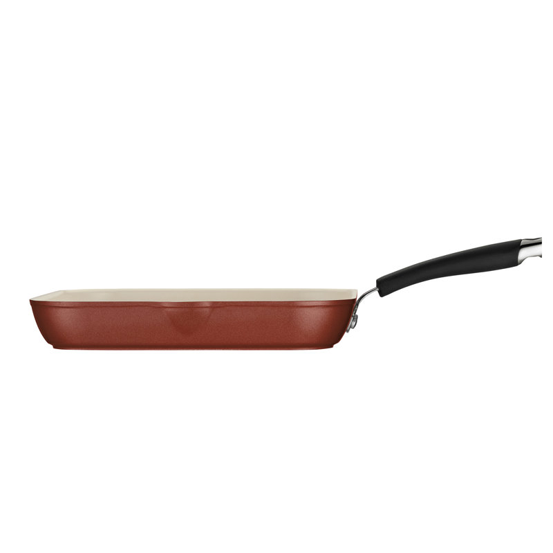 Poêle à griller antiadhésive de 11,75 po de style céramique Ceramica de Metro