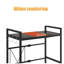 Naisaiah Steel Baker's Rack with Microwave Compatibility