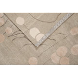 Saru Area Rug in Taupe/Walnut/Ivory
