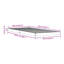 Floor Bed Frame Solid Pine Wood-870508112-870508141