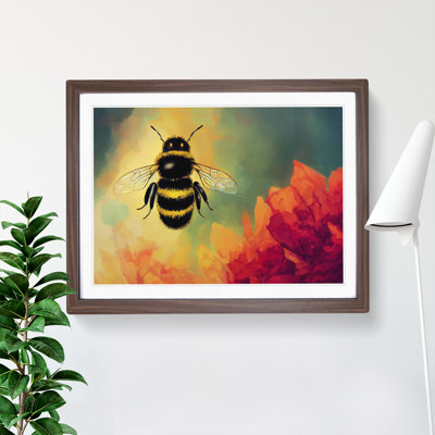 Bumble Bee - Single Picture Frame Painting