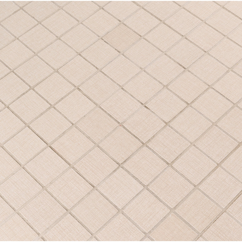 Copra Argent 12 in. x 12 in. Matte Porcelain Mosaic Floor and Wall Tile, Glacier