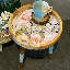 Handmade Elite Tray Top End Table