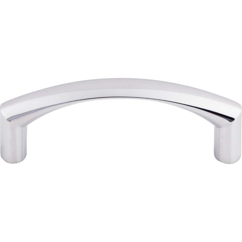 Griggs Bar Pull, Polished Chrome, 3" Center to Center