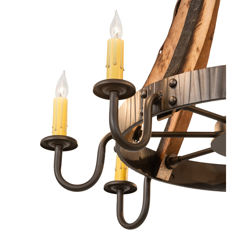 Madera 8 - Light Chandelier