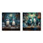 Chilly Penguins Laundry Room I - Ensemble de 2 reproductions d'art sur toile-511995782-511995778