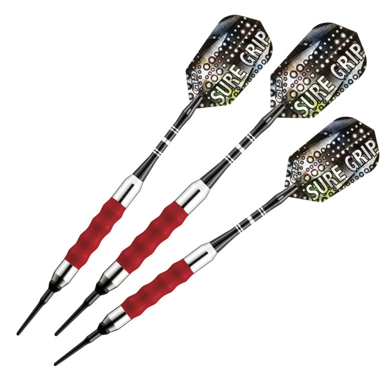 Fléchettes Viper Sure Grip, Rouge, 16 g
