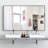 Oversized Modern Rectangle Bathroom Mirror, Wall Mirror