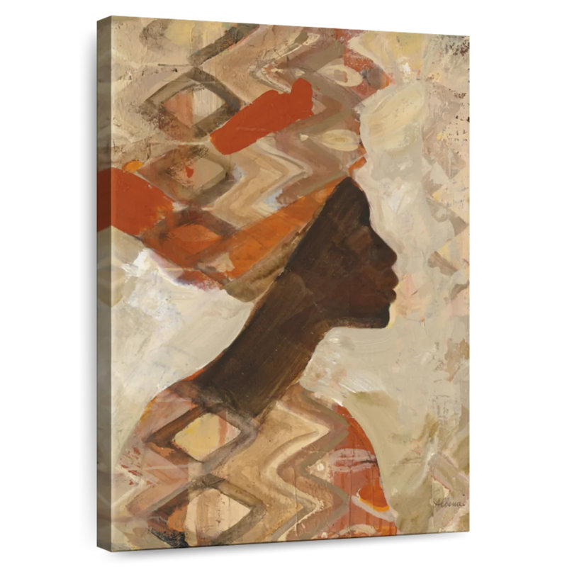 Leisha African Beauty I, 12" H x 8" W