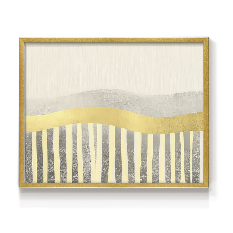 Abstract Series-X -Framed Print - Restickable, 8" H x 10" W