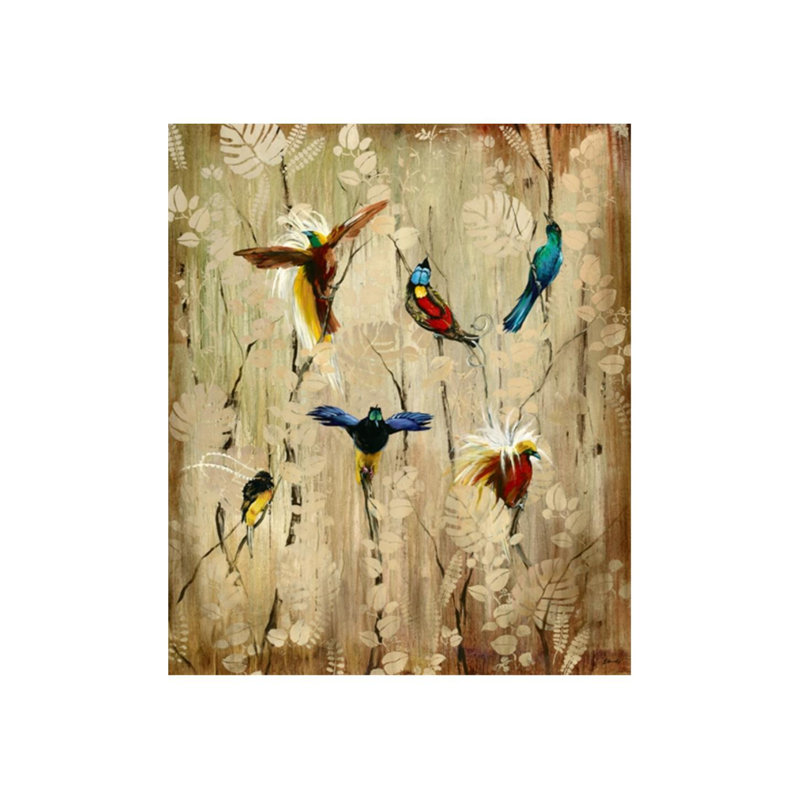 Paradise Found Print by Chelsea Art Studio, Outdoor, 56" H x 47" W x 1.5" D