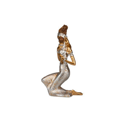 Polyresin with Child Armstrong