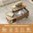 39" Lift Top Coffee Table, Fluted Modern Rectangle Center Table With Hidden Storage Space, Wood Living Room End Table With Sliding Door, For Home Office, Small Space-1274298540