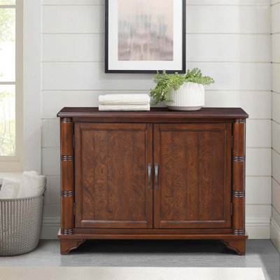 Retro Style Console Table with Adjustable and Removable Storage Shelves, Ideal for Entryway, Living Room, and Various Home Decor Needs by Alcott Hill