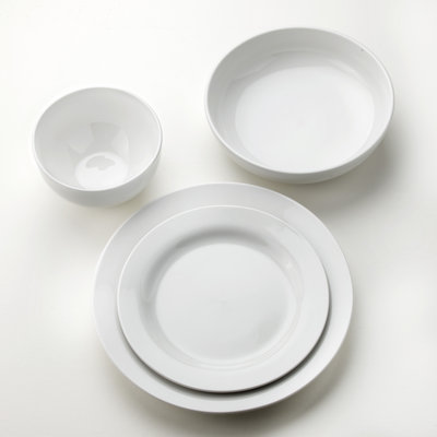 Mont Blanc 16 Piece Double Bowl Dinnerware Set