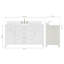 Meuble-lavabo simple avec plateau en quartz Macnair-600916789-554275408