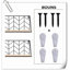 Tablette en bois 2 pièces Kevonna-1817317681-1817317682