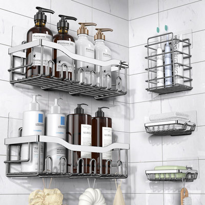 Floating Shelves Wall Stainless Steel Shower Shelf