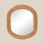 Kingston Oval Rattan Mirror
