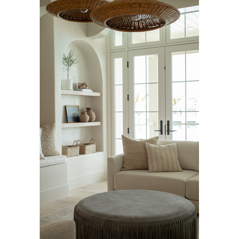 Baychester 1 Light Pendant, 15" H x 32" W x 32" D