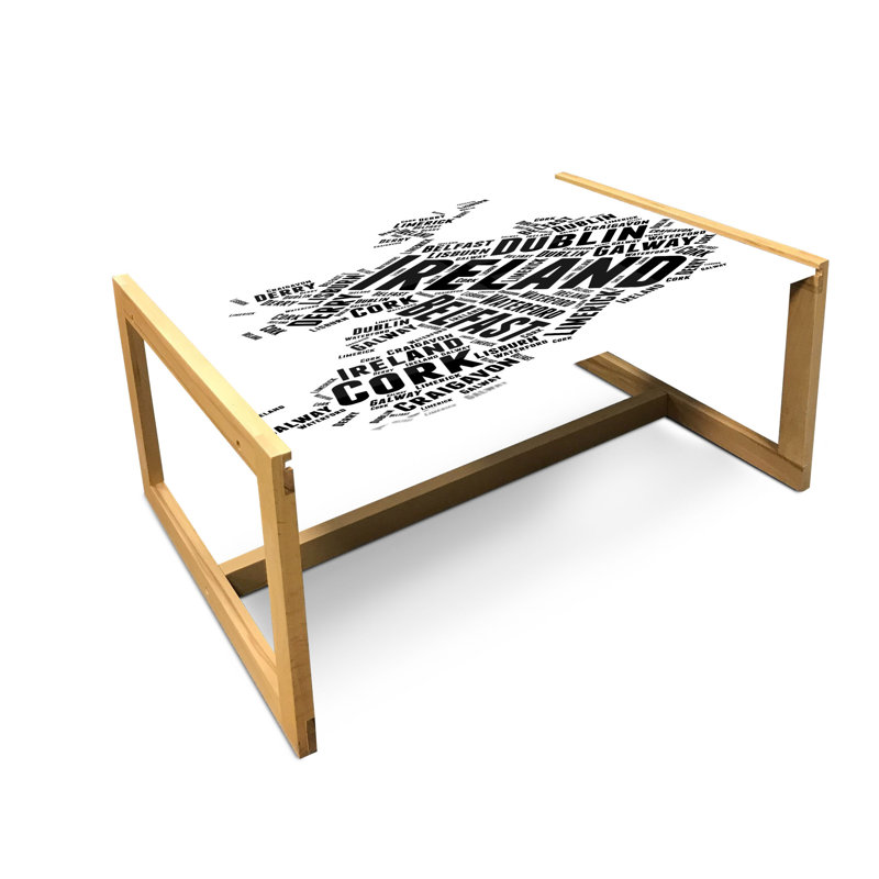 Jaking Sled Coffee Table, 90cm H x 62cm W x 40cm D