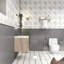 Meuble-lavabo simple 23,5 po avec plateau en acrylique Halethorpe-1860348718