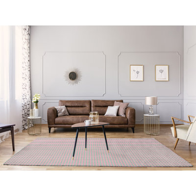 Chenille Geometric Indoor Rug