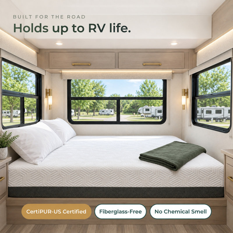 Gel Memory Foam Mattress, King