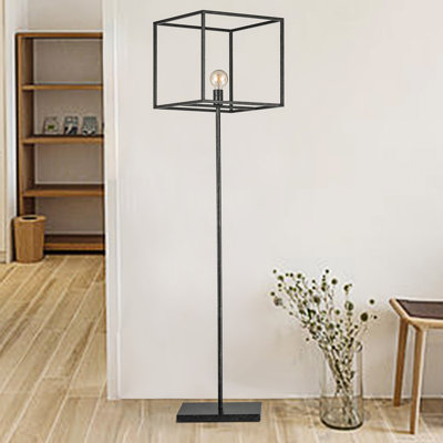 Cressida 66.93'' Aged Silver Traditional Floor Lamp