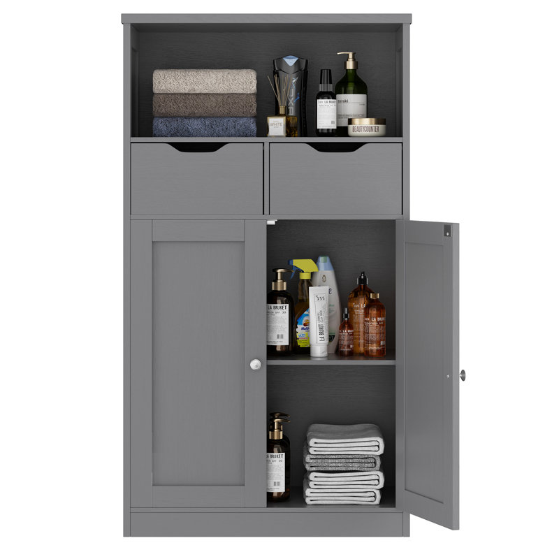  Armoire de salle de bain Menik, Gris