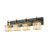 4 - Light Crystal Wall Vanity Light