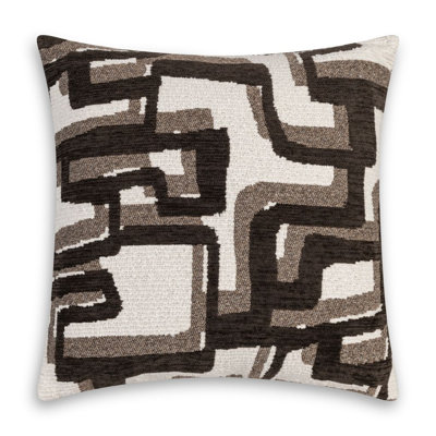 Coussin brun Rimini