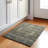 Machine Washable Indoor/Outdoor Xhevrie Pewter Rug-1842608780