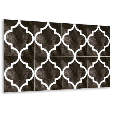Sticker Self Adhesive Vinyl Splashback 39,37x19,68 Inch Wall Stickers Tile Peel and Stick Wall Tiles