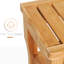 Long tabouret de spa avec rangement - crée une expérience de douche luxueuse avec tablette de 20,13 po compacte et sécuritaire pour la salle de bain