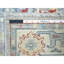 Tapis de couloir oriental gris en laine douce nouée à la main 2 pi 8 po x 9 pi 10 po A35F0A965D4243D0BD739B158C56F975