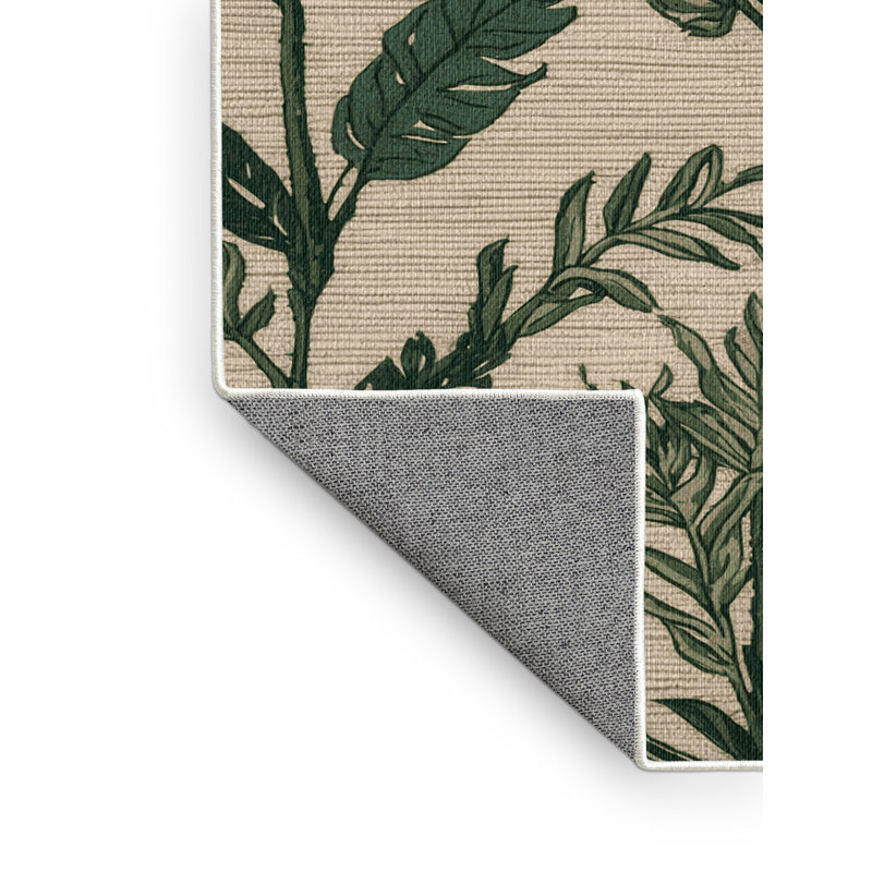  Tapis lavable Purslane, Rond 8 pi