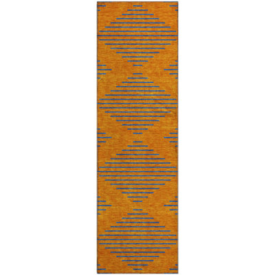 Premium Machine Washable Jahnke AMF1017 Geometric Rug