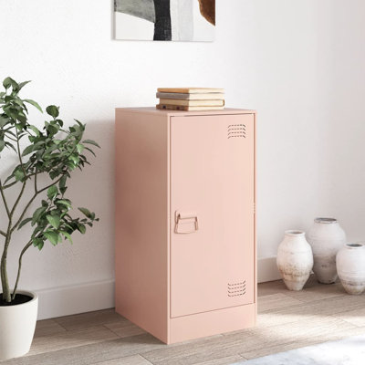 Amariee Steel Accent Cabinet