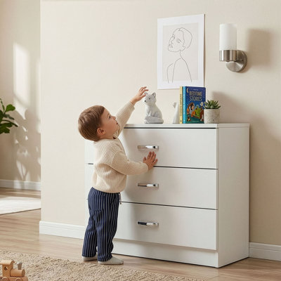Adalade 25.96'' W 3 - Drawer Dresser