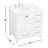 Irene 32'' Single Bathroom Vanity with Engineered Marble Top-425087759